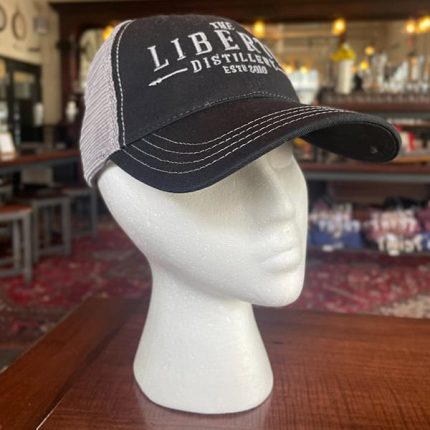 Mesh Back Cap in Charcoal/Black